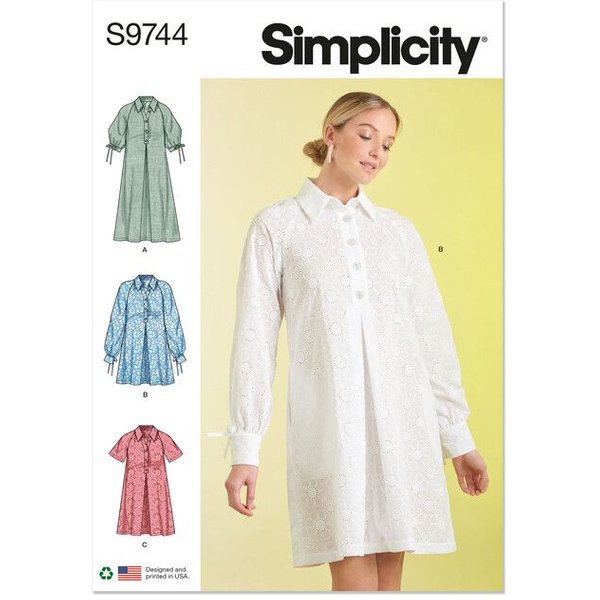 Patron Simplicity 9744/Y5 - Robe-image