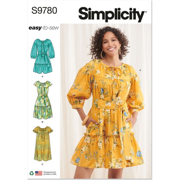 Patron Simplicity 9780.U5 - Robe-image