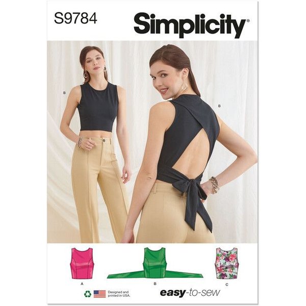 Patron Simplicity 9784.A - Haut-image