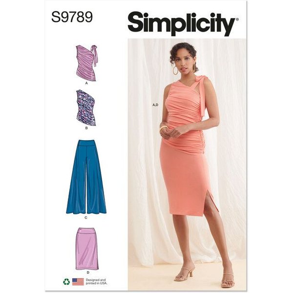Patron Simplicity 9789.P5 - Haut, Pantalon Et Jupe-image