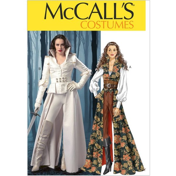 Patron Mccall's 6819.E5 - Manteau, Haut, Corset Et Ceinture-image