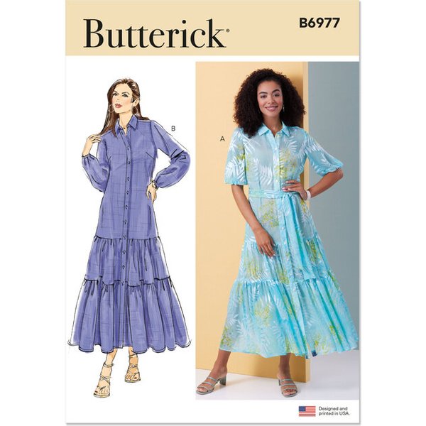 Patron Butterick 6977/H5 - Robe