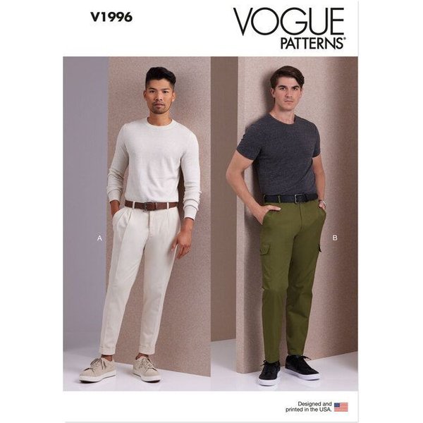 Patron Vogue 1996 Aa - Pantalon Ajusté-image