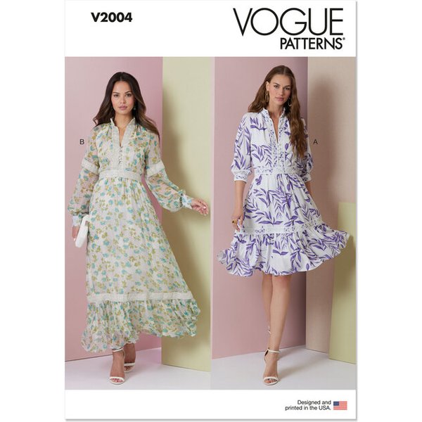 Patron Vogue 2004 Y5 - Robe
