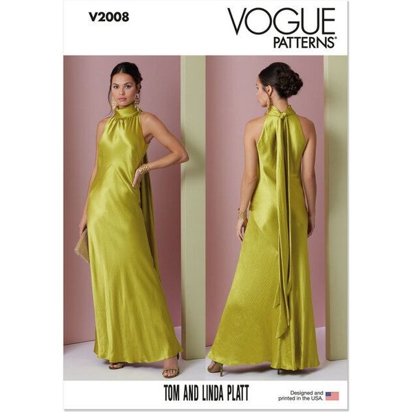 Patron Vogue 2008 D5 - Robe-image