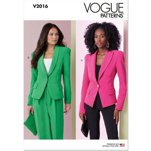 Patron Vogue 2016 U5 - Vestes-image