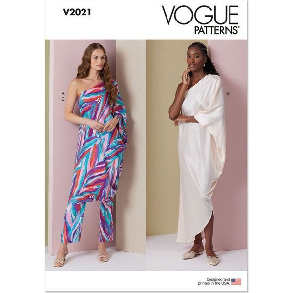 Patron Vogue 2021 A - Robe et pantalon