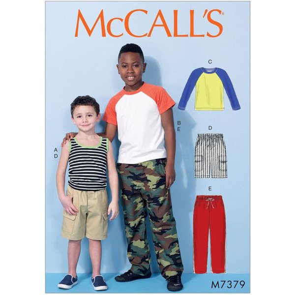 Patron McCall's 7379.CHJ - Hauts, short et pantalon