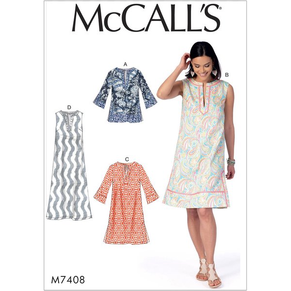 Patron Mccall's 7408.Y - Tunique Et Robes-image