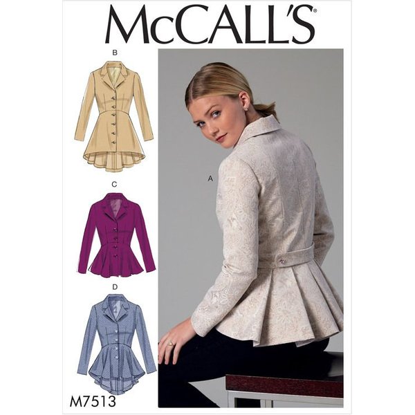 Patron Mccall's 7513.E5 - Vestes-image