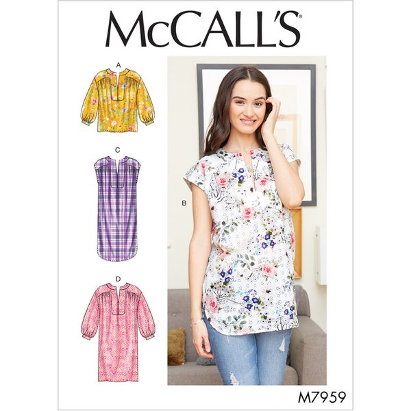 Patron Mccall's 7959.A5 - Haut, Tunique Et Robes-image
