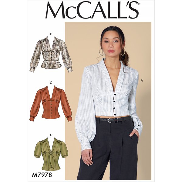 Patron Mccall's 7978.A5 - Hauts-image