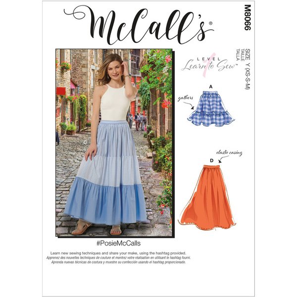 Patron Mccall's 8066.Y - Jupes-image