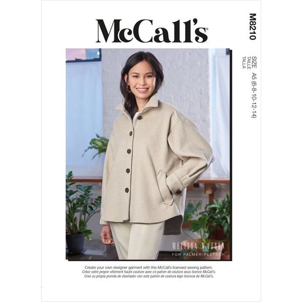 Patron Mccall's 8210.A5 - Veste-image