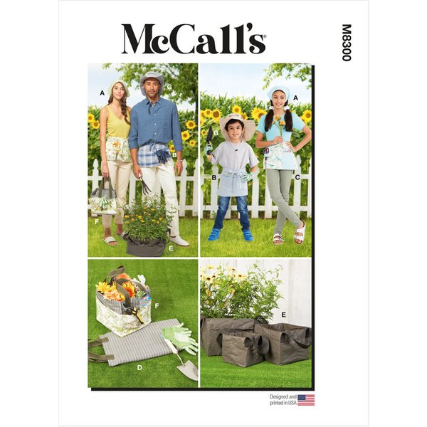 Patron McCall's 8300.A - Articles de jardinage