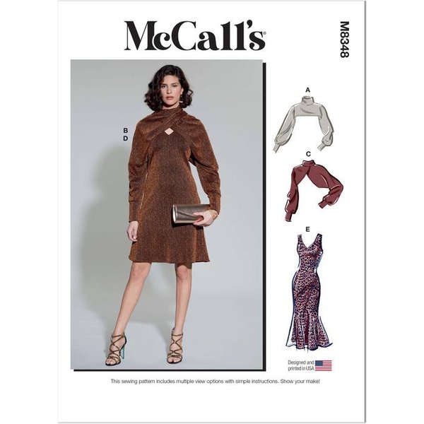 Patron Mccall's 8348.AX5 - Robe Et BoléRos-image