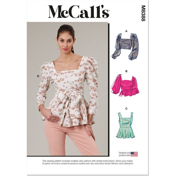 Patron Mccall's 8388.A5 - Hauts-image