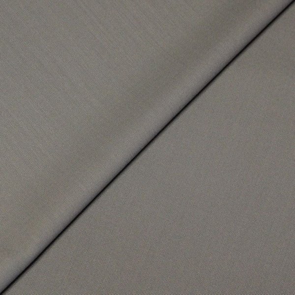 Tissu tailleur sergé de laine - Gris souris