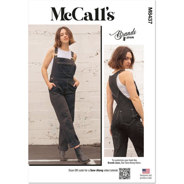 Patron Mccall's 8437.U5 - Salopettes-image