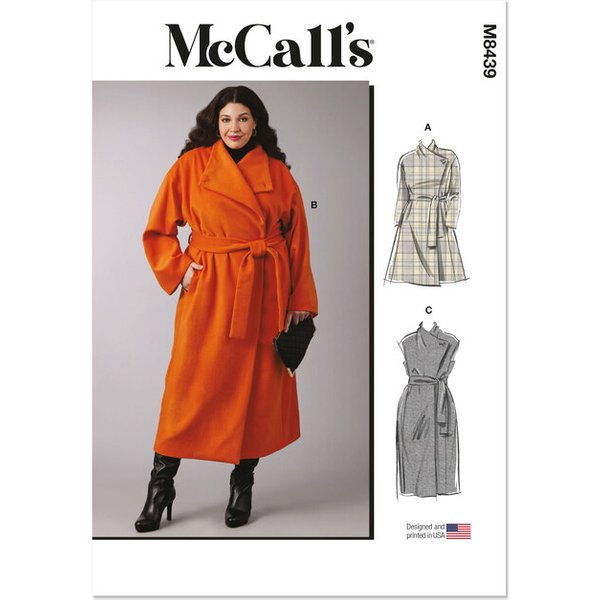 Patron Mccall's 8439.W2 - Manteaux Et Gilet-image