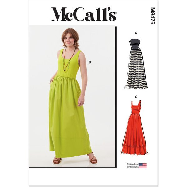 Patron Mccall's 8476.H5 - Robe-image
