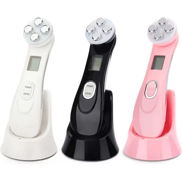 5-in-1 RF & LED Photon Therapy Facial Rejuvenation Device