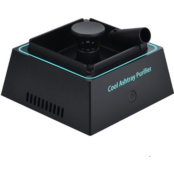 Premium Electronic Ashtray with Integrated Air Purifier & Odor Elimination