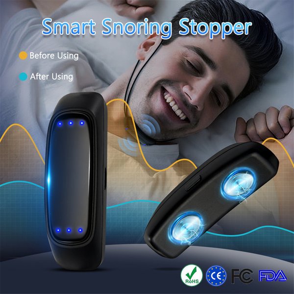 Intelligent EMS Pulse Anti-Snoring Device for Restful Sleep