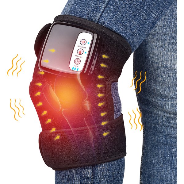 Electric Knee & Elbow Massager – Infrared Heat & Vibration Therapy