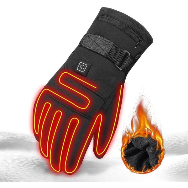 Premium Electric Heated Touchscreen Gloves for Winter Sports & Motorcycling