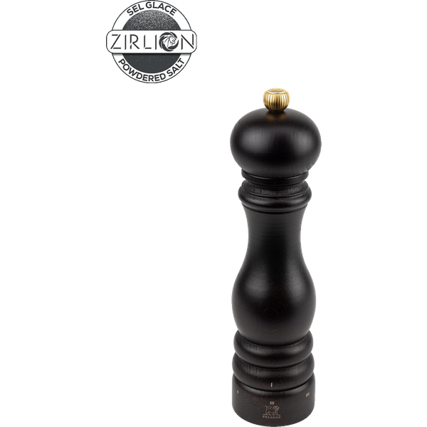 Smooth curves and majestic poise characterise the timeless design of the Paris salt mills. In this u'Select 22cm salt mill model, they are perfectly complemented by the rich, warm tones of chocolate. Paris u'Select