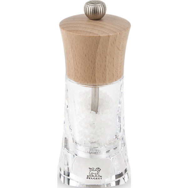 A contemporary mill that perfectly combines the transparency of acrylic and natural wood Oléron
