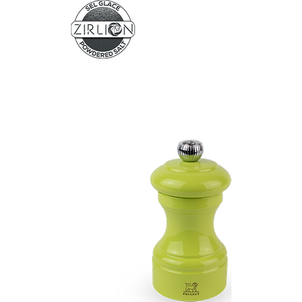 Inspired by a design that dates back to 1874, this style of salt mill has become symbolic of French café culture and bistro dining. With a pistachio gloss, Peugeot has boldly brought this salt mill right up to date with current trends for colour and character. Bistro