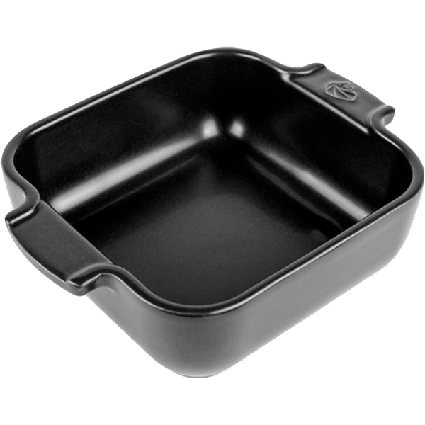 Entertain friends and family in style by delivering delicious dishes to the table in individual black satin ceramic oven dishes. The perfect personal touch, especially for those who don't like sharing food! Its intensely chic, timeless colour will complement any dining table decoration and type of cuisine. Appolia