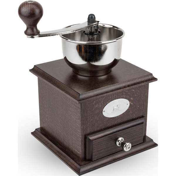 The Peugeot Brésil coffee mill gives you the opportunity to discover all the extraordinary pleasures of freshly-ground coffee from the comfort of your own kitchen. A magnificent instrument to use with a unique aesthetic to admire. Brésil