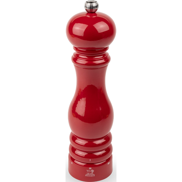 Featuring an intensely indulgent and fiery red lacquer finish, this striking 22cm Paris u'Select manual pepper mill will ignite your passion for food and attract plenty of attention in the kitchen or at the dining table. Paris u'Select
