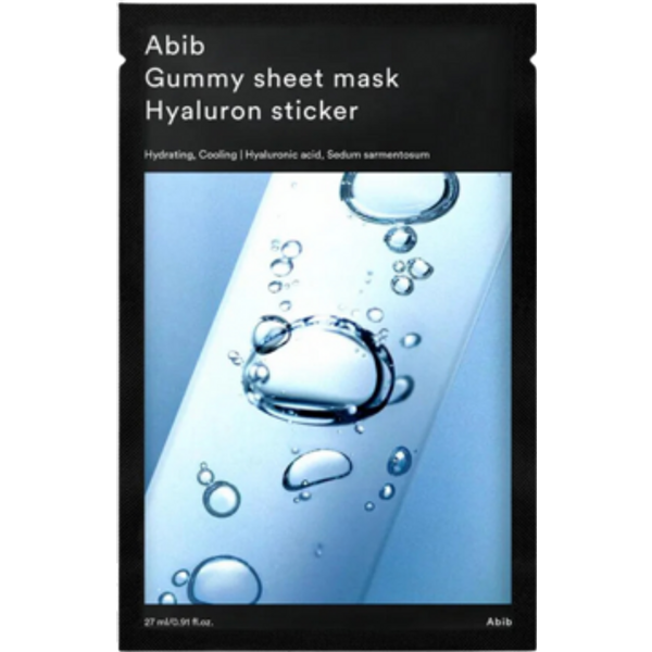 Abib Maschera in tessuto Gummy con stick all'acido ialuronico - 27 ml