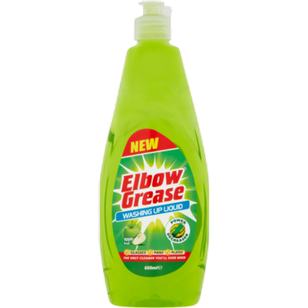 Elbow Elbow Grease Washing Up Liquid Apple 600ml EG84 EG84