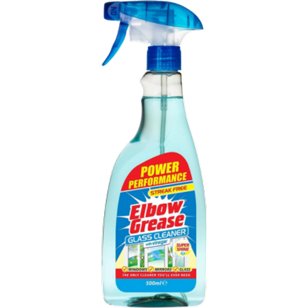 Elbow Elbow Grease Glass Cleaner 500ml EG2-8 EG2-8