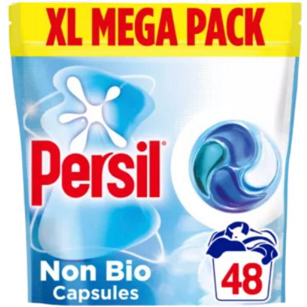 Persil Non Bio 4-in-1 Capsule Detersivo Lavatrice - 48 Pezzi