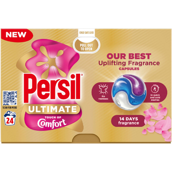 Persil Ultimate Touch of Comfort Capsule Detergenti per Bucato - 24 Pezzi