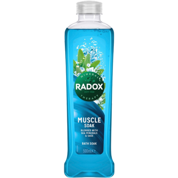 Radox Muscle Soak with Sea Minerals & Sage - 500ml