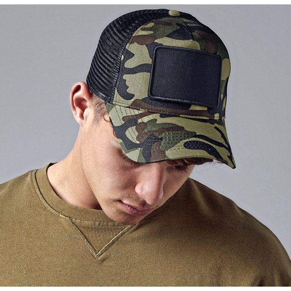 Removable Patch Snapback Trucker