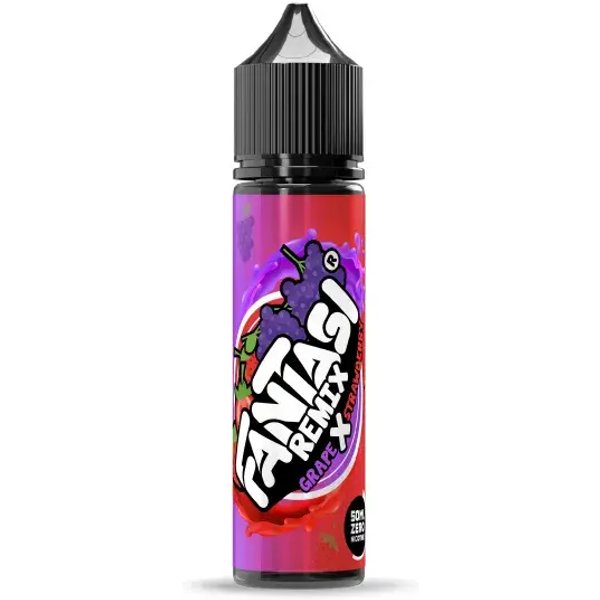 Grape X Strawberry 70/30 E Liquid Fantasi - 3mg - Standard Nicotine - 60ml