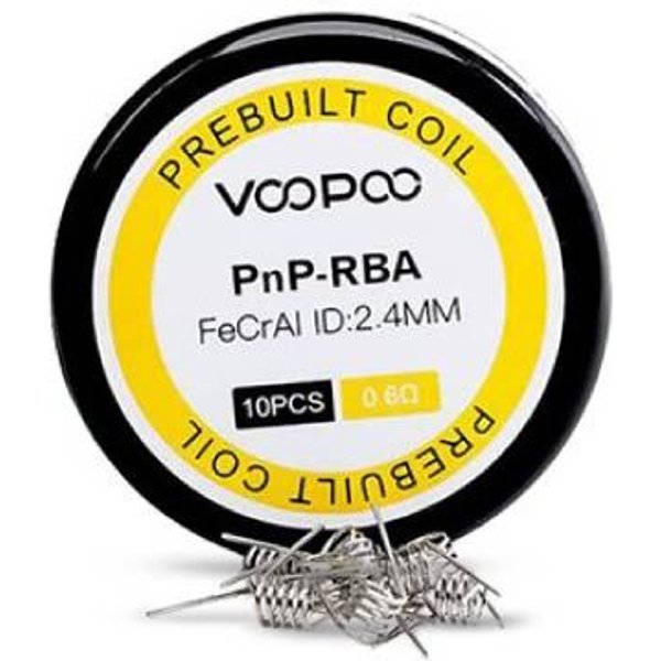VOOPOO Prebuilt Coils 10-Pack (0.6-ohm)
