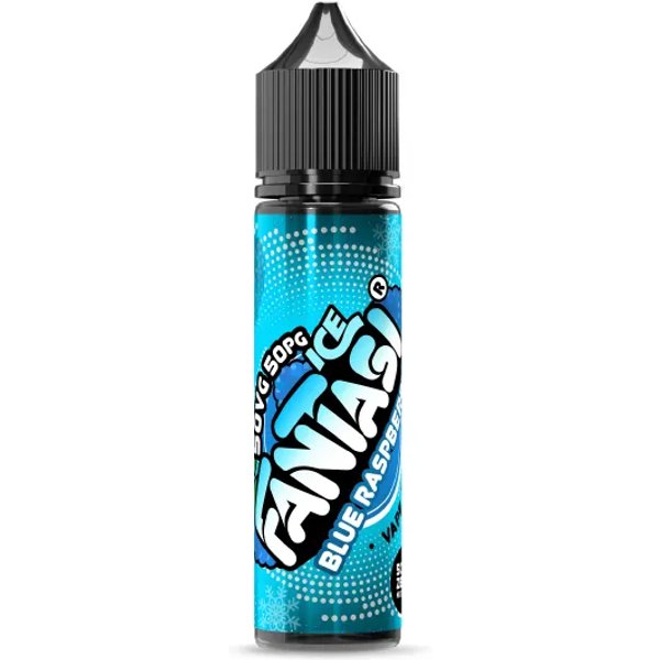 Blue Raspberry Ice 50/50 E Liquid Fantasi - 3mg - Standard Nicotine - 60ml