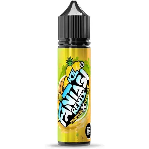 Tropical X Thunder Ice 50/50 E Liquid Fantasi - 0mg - 50ml