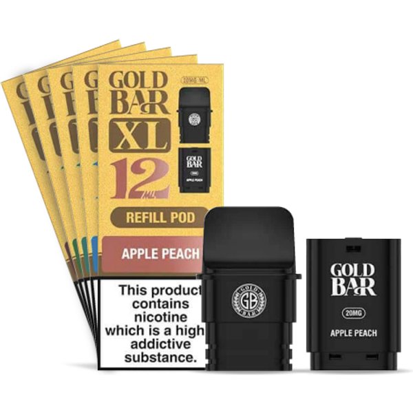 Gold Bar XL Prefilled & Refill Pod Cartridge