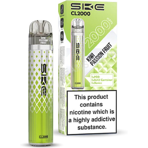 Kiwi Passion Fruit SKE Crystal 2000 Prefilled Kit