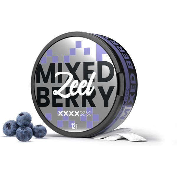 Mixed Berry - Zeel Nicotine Pouches-1 Pack-12mg